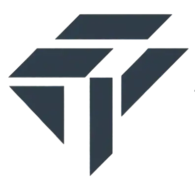Geometric dark gray logo |Titanium Dash
