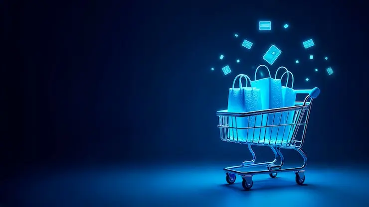 E-commerce digital shopping concept |Titanium Dash