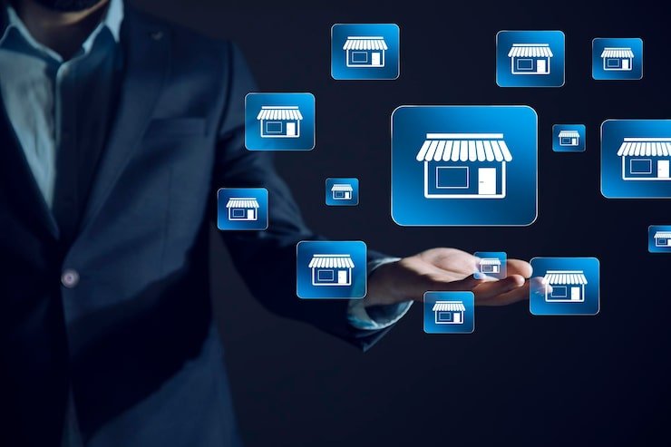 Businessman managing store network |Titanium Dash
