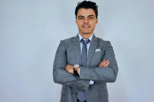 Man in gray suit |Titanium Dash