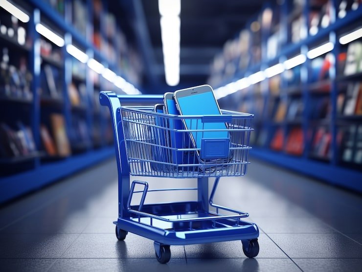 Mobile phones shopping cart |Titanium Dash