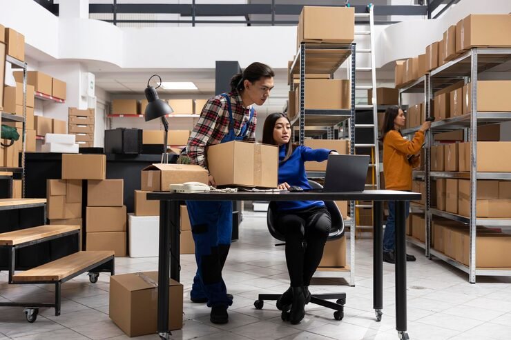 Warehouse workers managing inventory |Titanium Dash